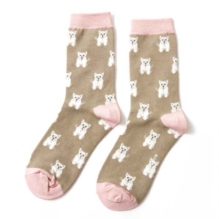 Bamboo Mini Westies Ladies Socks