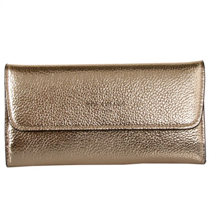 Red Cuckoo Fold Over Purse Metallic Gold - The Finishing Touch ...