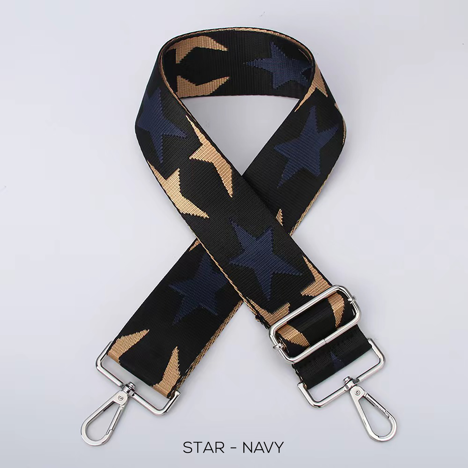 Star Purse Strap-Navy